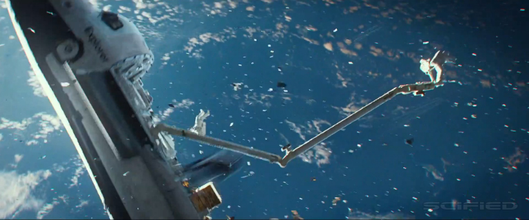 Gravity Movie Trailer Screencap 10